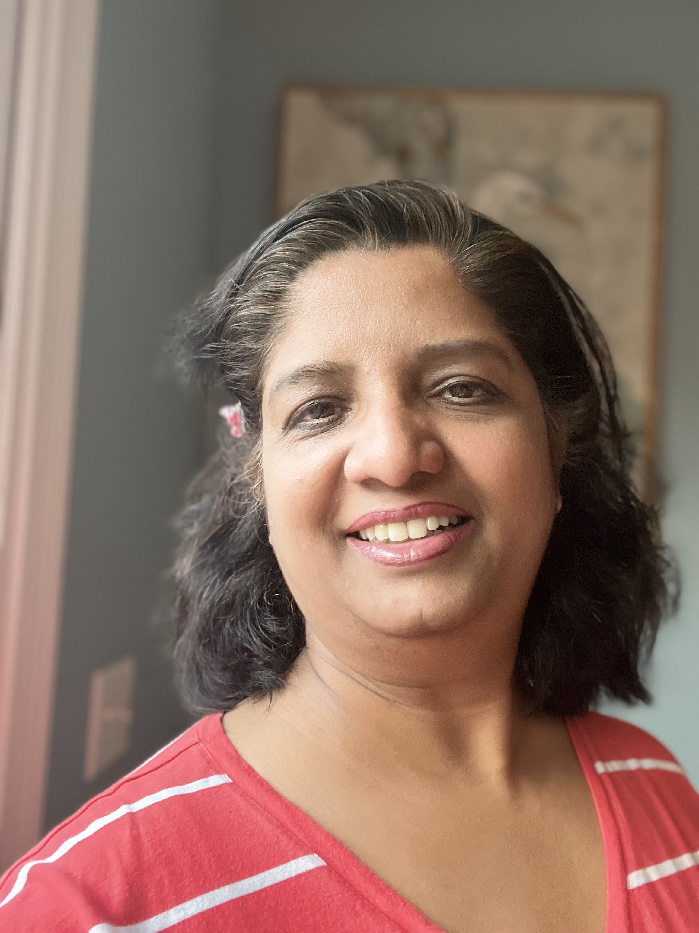 Bindu teaching yoga